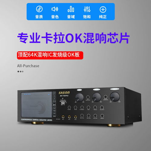 三欣家庭KTV音响套装 专业家用K歌新体验